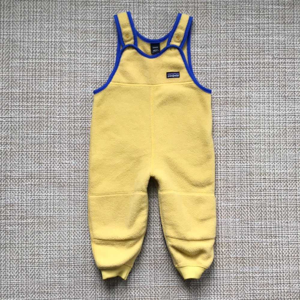 Patagonia Fleece Overalls (size 18m)